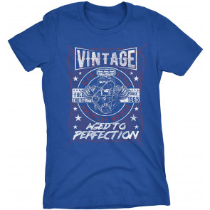 Vintage 1965 Aged To Perfection - American Muscle - 56th Birthday Gift T-Shirt