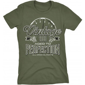 Vintage 1966 Aged To Perfection - Automotive 55th Birthday Gift T-Shirt