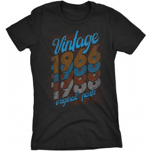 Vintage 1966 Original Parts - Retro Birthday  T-Shirt