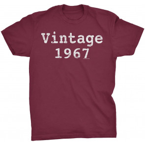 Vintage 1967 - Distressed Vintage Print T-Shirt