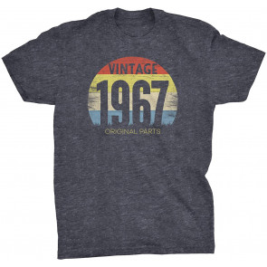Vintage 1967 Original Parts - Retro Birthday Gift For Men T-Shirt