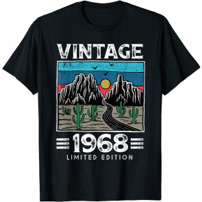 Vintage 1968 Made In 1968 53rd Birthday Limited Edition T-Shirt