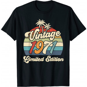 Vintage 1971 50th Birthday  T-Shirt