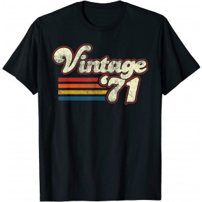 Vintage 1971 50th Birthday T-Shirt