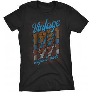 Vintage 1971 Original Parts - Retro Birthday  T-Shirt
