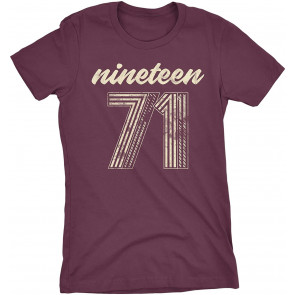 Vintage 1971 Retro Birthday T-Shirt