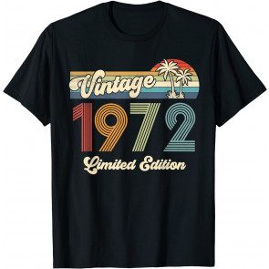 Vintage 1972 49th Birthday  T-Shirt