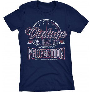 Vintage 1972 Aged To Perfection - Automotive 49th Birthday Gift T-Shirt
