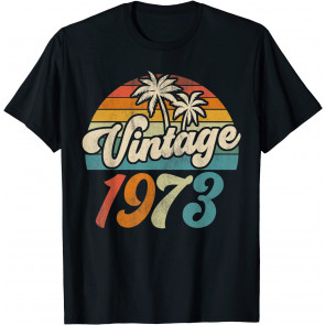 Vintage 1973 48th Birthday  T-Shirt