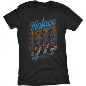 Vintage 1973 Original Parts - Retro Birthday  T-Shirt