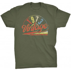 Vintage 1973 Original Parts - Retro Birthday Gift For Men T-Shirt