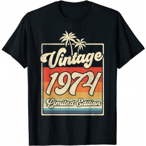 Vintage 1974 47th Birthday  T-Shirt