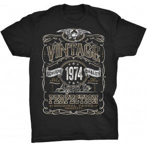 Vintage 1974 Aged To Perfection T-Shirt