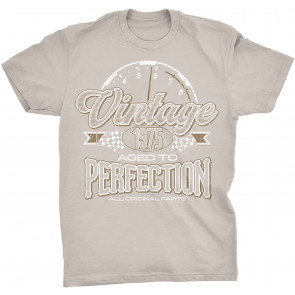 Vintage 1975 Aged To Perfection - Automotive 46th Birthday Gift T-Shirt