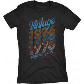 Vintage 1976 Original Parts - Retro Birthday  T-Shirt
