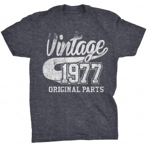 Vintage 1977 Original Parts - Distressed T-Shirt