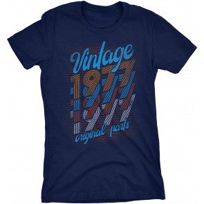 Vintage 1977 Original Parts - Retro Birthday  T-Shirt