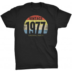 Vintage 1977 Original Parts - Retro Birthday Gift For Men T-Shirt