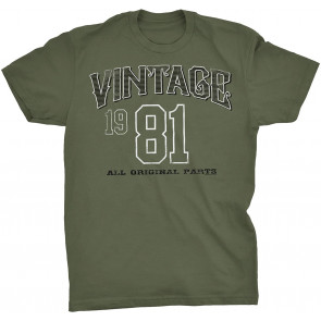 Vintage 1981 All Original Parts - Athletic T-Shirt