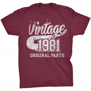Vintage 1981 Original Parts - Distressed T-Shirt