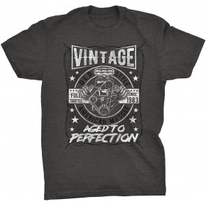 Vintage 1983 Aged To Perfection - American Muscle - 38th Birthday Gift T-Shirt