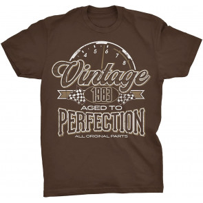 Vintage 1983 Aged To Perfection - Automotive 38th Birthday Gift T-Shirt