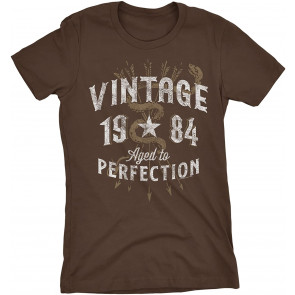 Vintage 1984 Aged To Perfection 37th Birthday Gift T-Shirt
