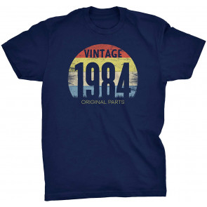 Vintage 1984 Original Parts - Retro Birthday Gift For Men T-Shirt