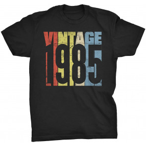 Vintage 1985 Retro Birthday Gift For Men T-Shirt
