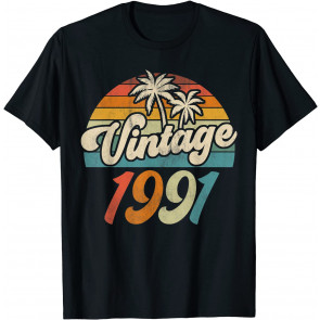Vintage 1991 30th Birthday  T-Shirt