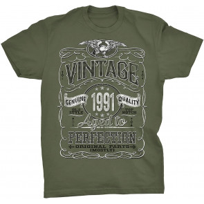 Vintage 1991 Aged To Perfection T-Shirt