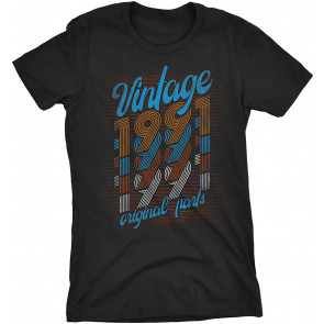 Vintage 1991 Original Parts - Retro Birthday  T-Shirt