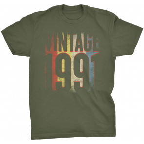Vintage 1991 Original Parts - Retro Birthday Gift For Men T-Shirt