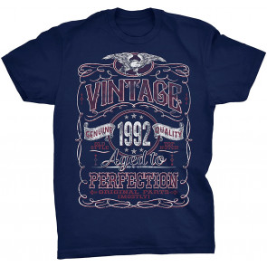 Vintage 1992 Aged To Perfection T-Shirt