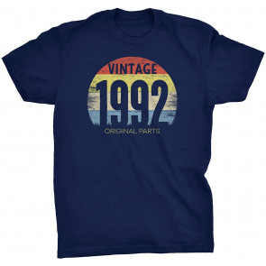Vintage 1992 Original Parts - Retro Birthday Gift For Men T-Shirt