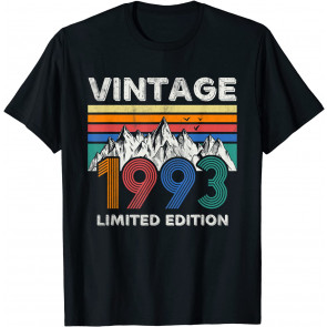 Vintage 1993 28th Birthday 28 Years Old Gift Men Women T-Shirt