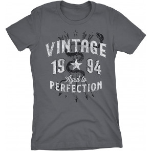 Vintage 1994 Aged To Perfection 27th Birthday Gift T-Shirt