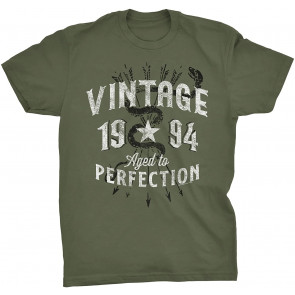 Vintage 1994 Aged To Perfection 27th Birthday Gift T-Shirt