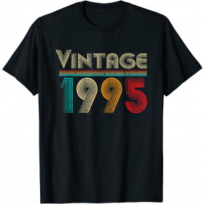 Vintage 1995 Retro 26 Years Old Men And Women 26th Birthday T-Shirt