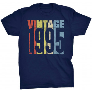 Vintage 1995 Retro Birthday Gift For Men T-Shirt