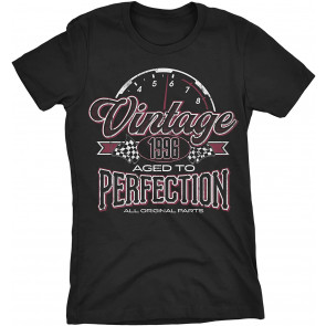 Vintage 1996 Aged To Perfection - Automotive 25th Birthday Gift T-Shirt