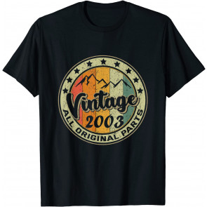 Vintage 2003 Retro 18 Year Old Gift 18th Birthday T-Shirt