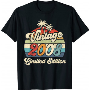 Vintage 2008 13th Birthday  T-Shirt