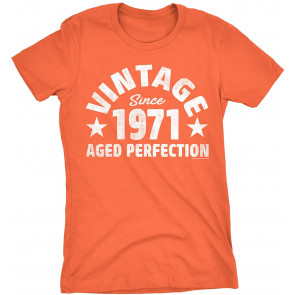 Vintage Aged Perfection Since 1971 T-Shirt