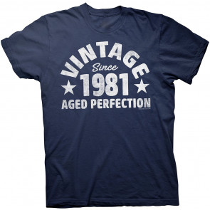Vintage Aged Perfection Since 1981 T-Shirt