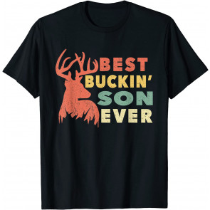 Vintage Best Buckin' Son Ever  T-Shirt