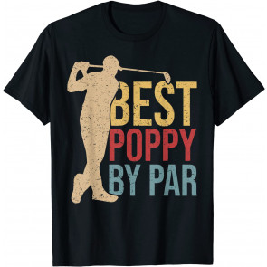 Vintage Best Poppy By Par Golf T T-Shirt