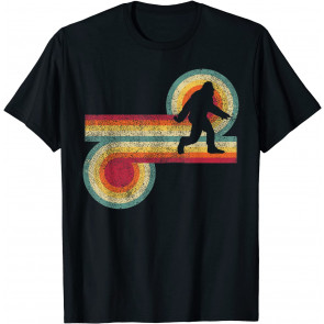 Vintage Bigfoot Sasquatch 70's 80's Style Retro Men Women T-Shirt