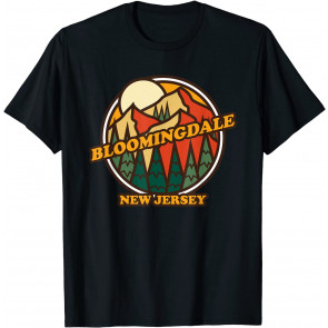 Vintage Bloomingdale New Jersey Mountain Hiking Souvenir T-Shirt