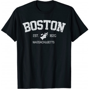 Vintage Boston Massachusetts Est. 1630 Gift T-Shirt